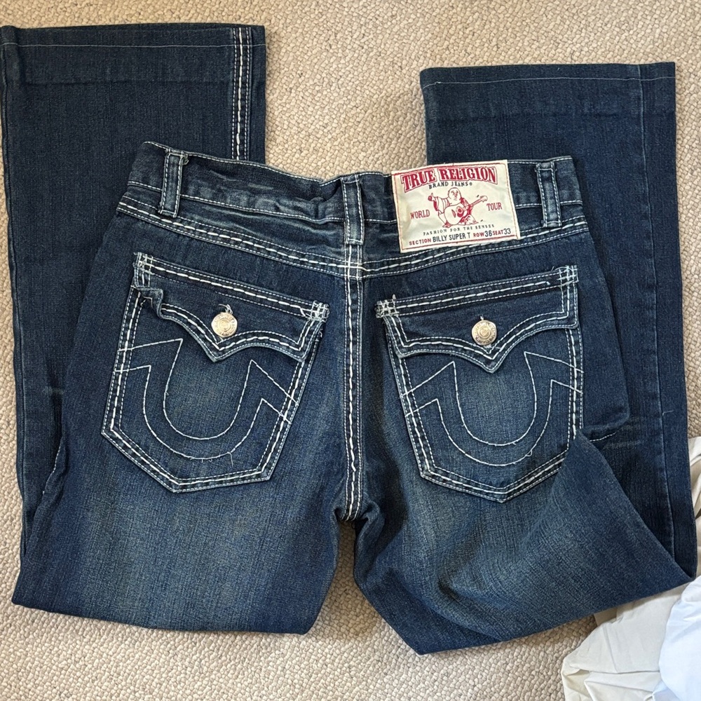 True Religion Boot Cut Jeans with Signature Pocket